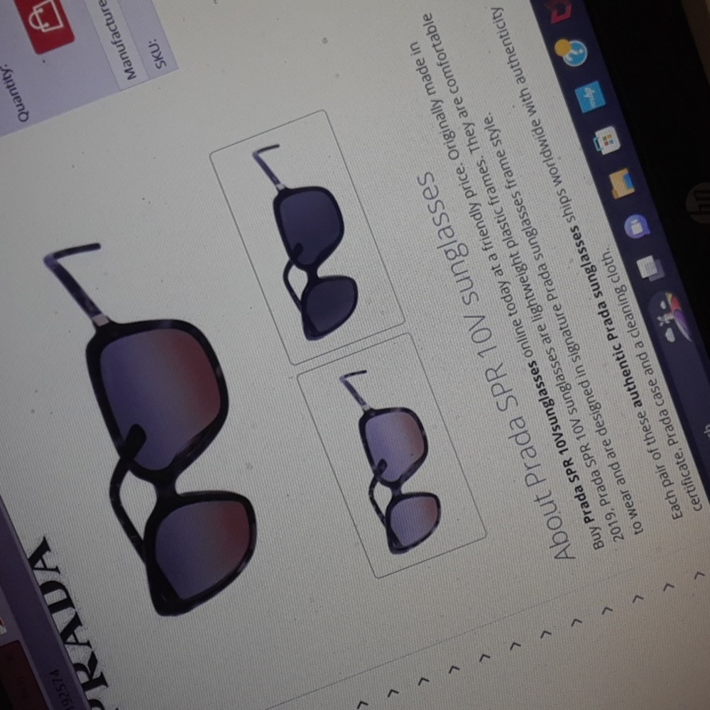 PRADA SUNGLASSES.. - Picture 8 of 8